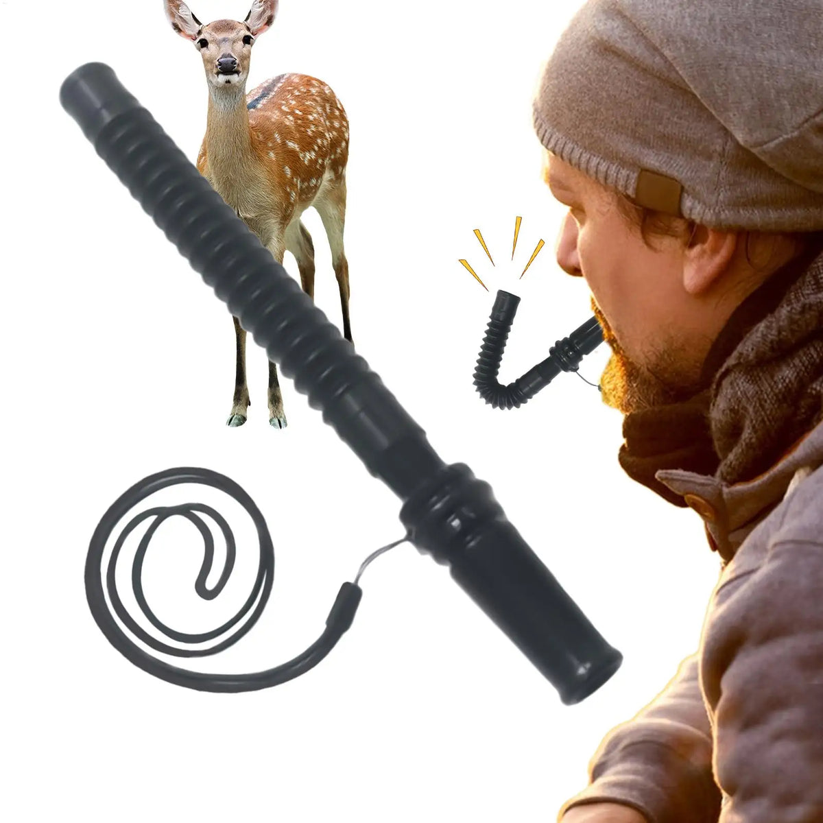 Hunting Gear Deer Calls Realistic Mature Young Sounds Portable