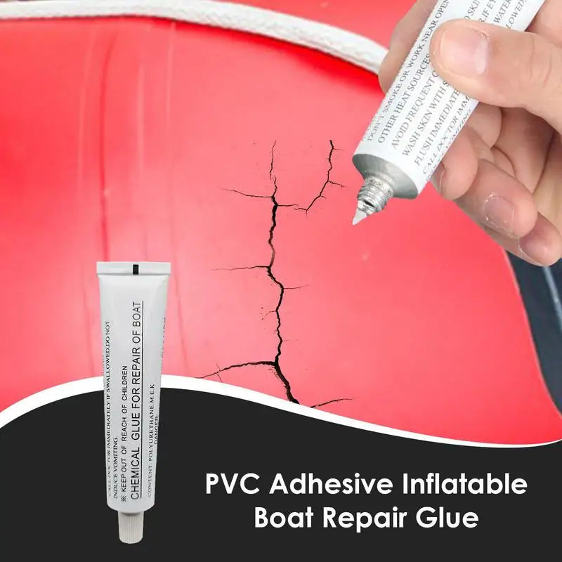 PVC Glue Inflatable Boat Repair Bonding Supplies Paddle Kayak Air