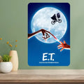 ET Extra-Terrestrial Classic Movie Metal Poster Sign – Wall Art