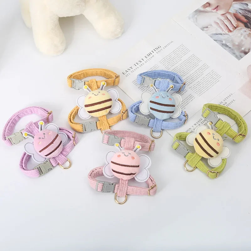 Small Dog & Cat Harness – Adjustable Nylon Chest Strap