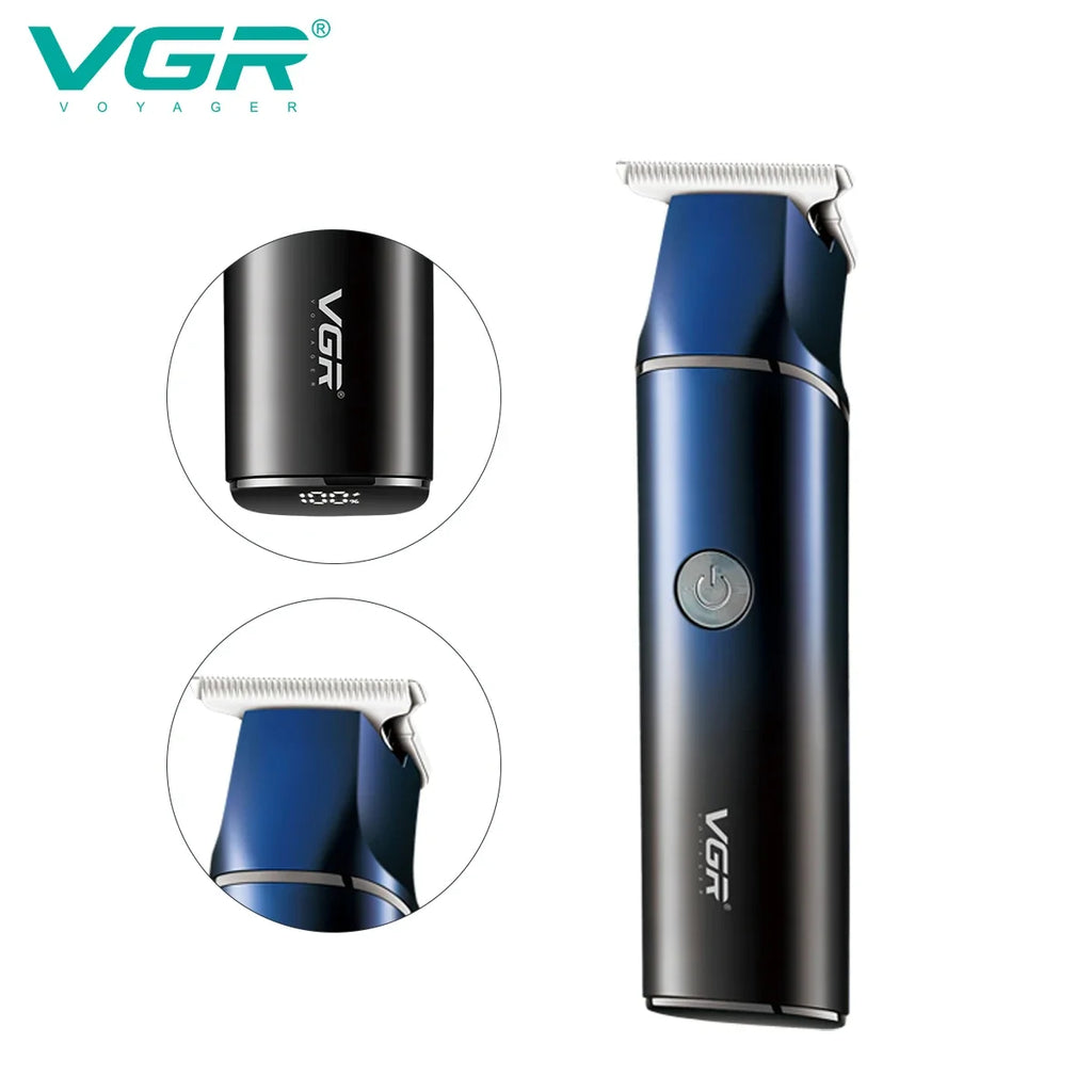 VGR V-986 Electric Hair Clipper & Trimmer | Digital Display