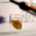 KEMORELA 3D Football Shot Glass – Reversible Whiskey Cup Gift