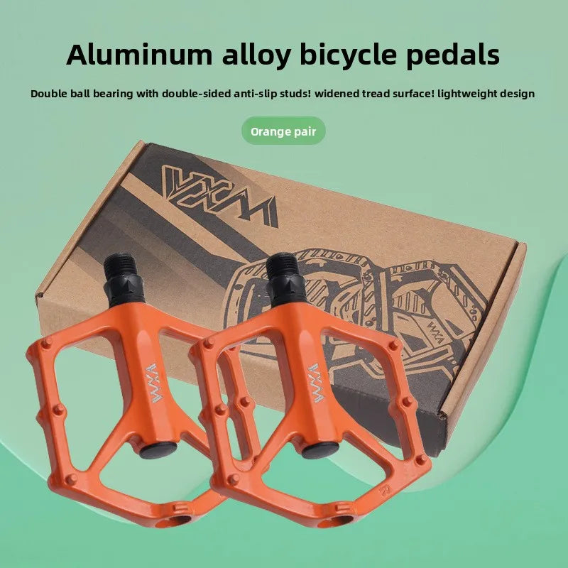 Axl Ultralight Aluminum Flat Bike Pedals | Anti-Slip MTB BMX