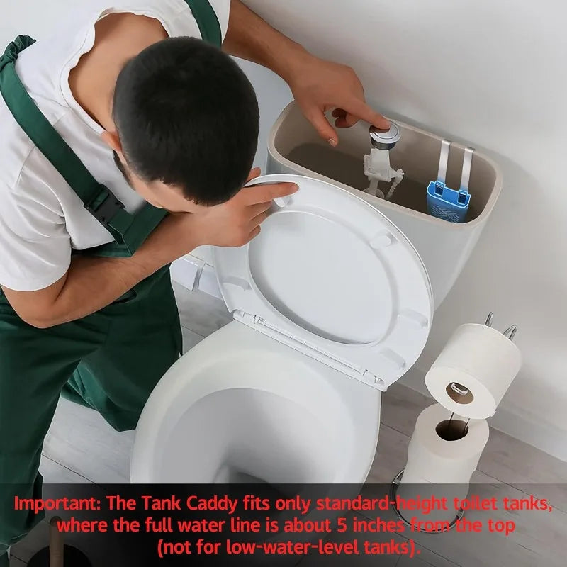 Toilet Solid Dispenser Tank Replacement Part | Glam Style