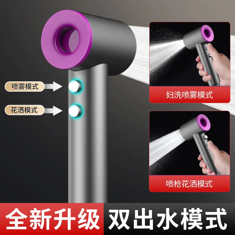 Wall-Mounted Bidet Sprayer & Double Outlet Angle Valve