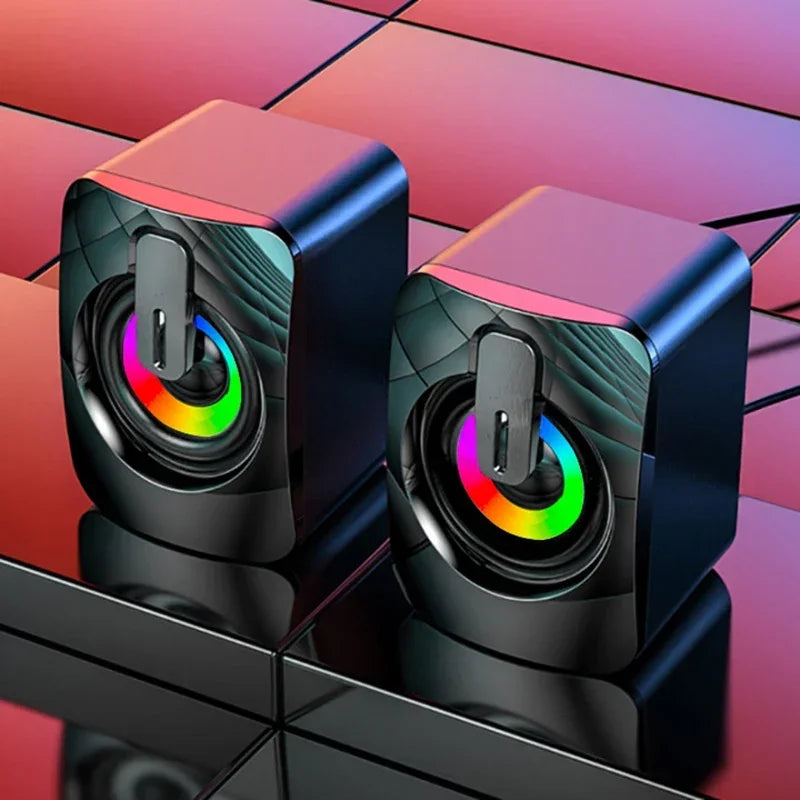 Ballena USB Stereo Computer Speakers with Microphone 2.0
