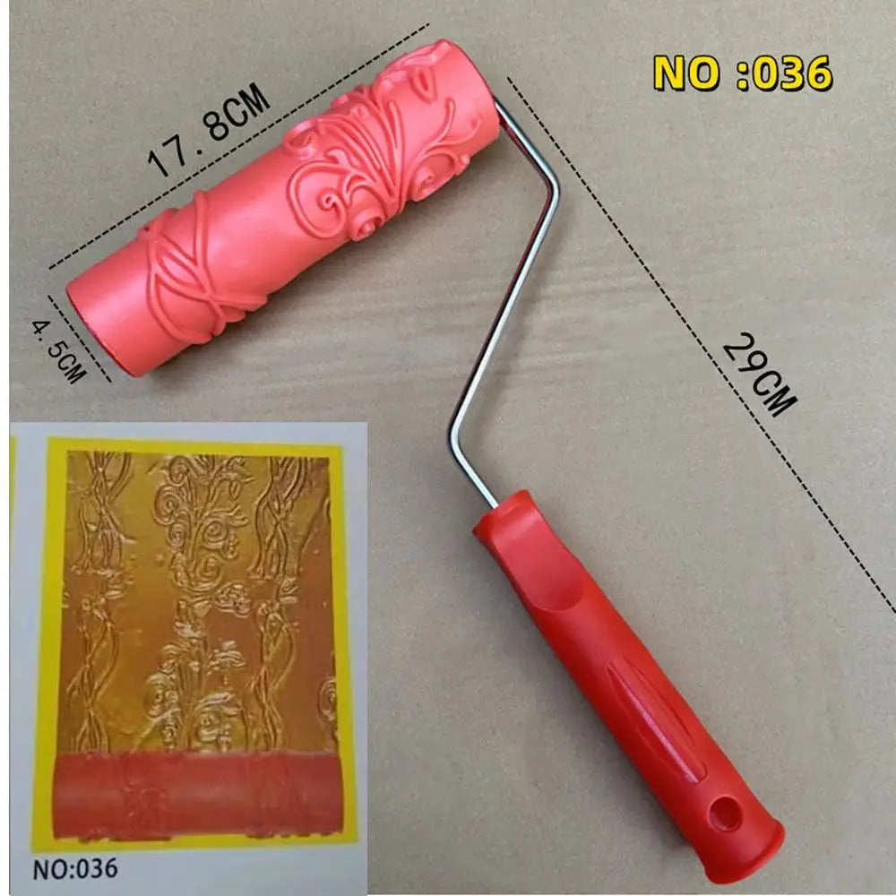 Wood Grain Paint Roller – DIY Texture Wall Painting Tool