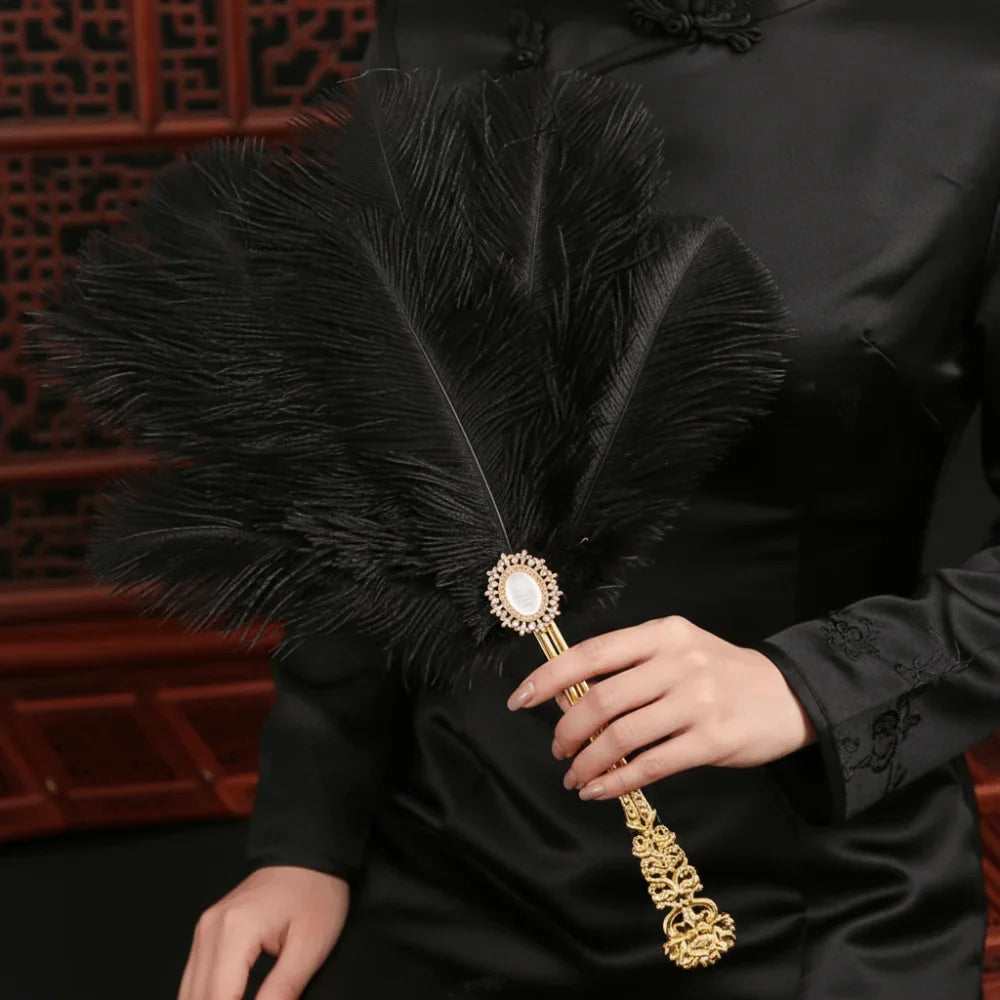 Feather Fan Dance Prop | Cosplay, Cheongsam & Stage Performance