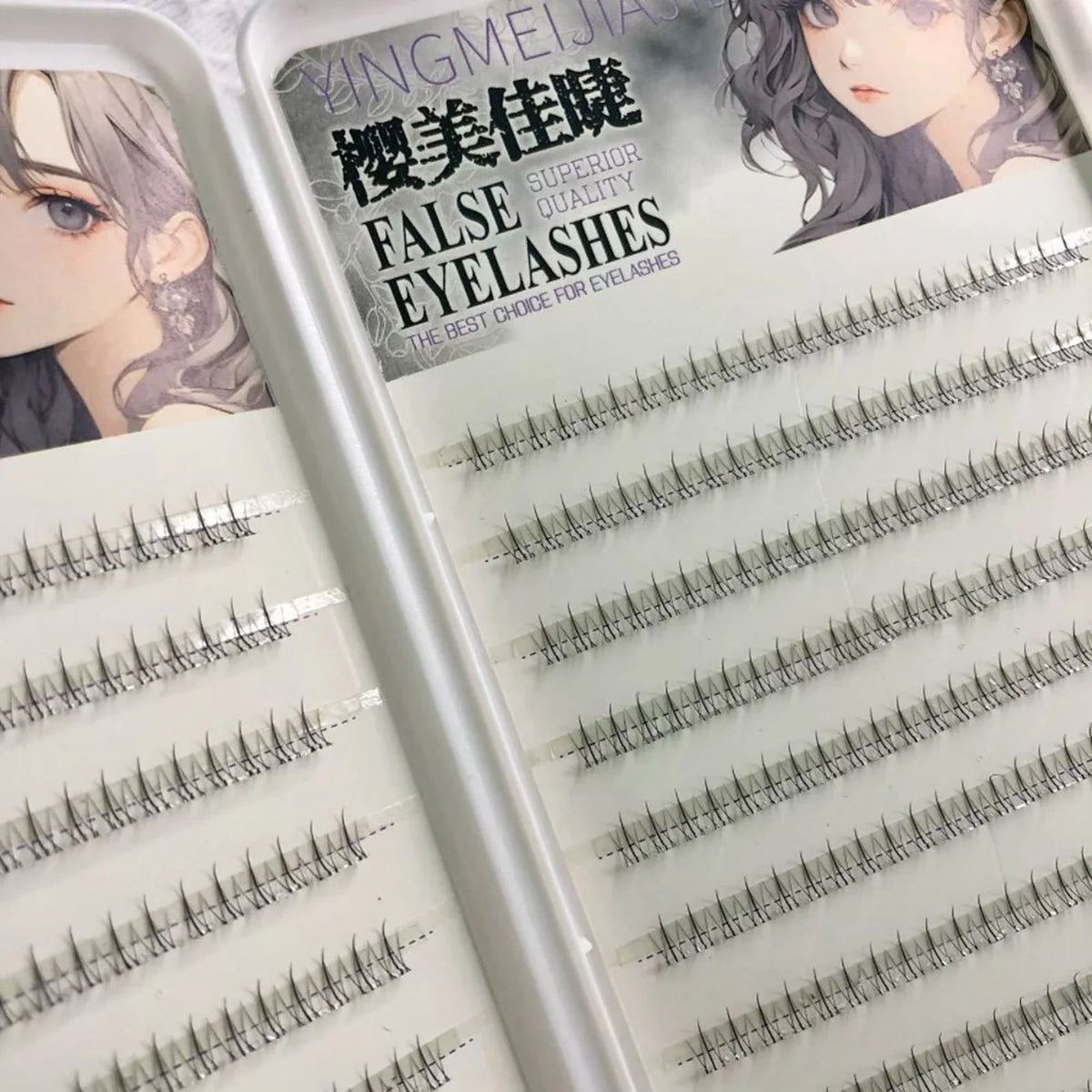 5mm C-Curl Lower Lash Segments | Natural False Eyelashes