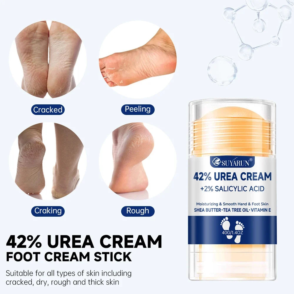 SUYARUN 42% Urea Foot Cream Stick – Moisturizing & Exfoliating