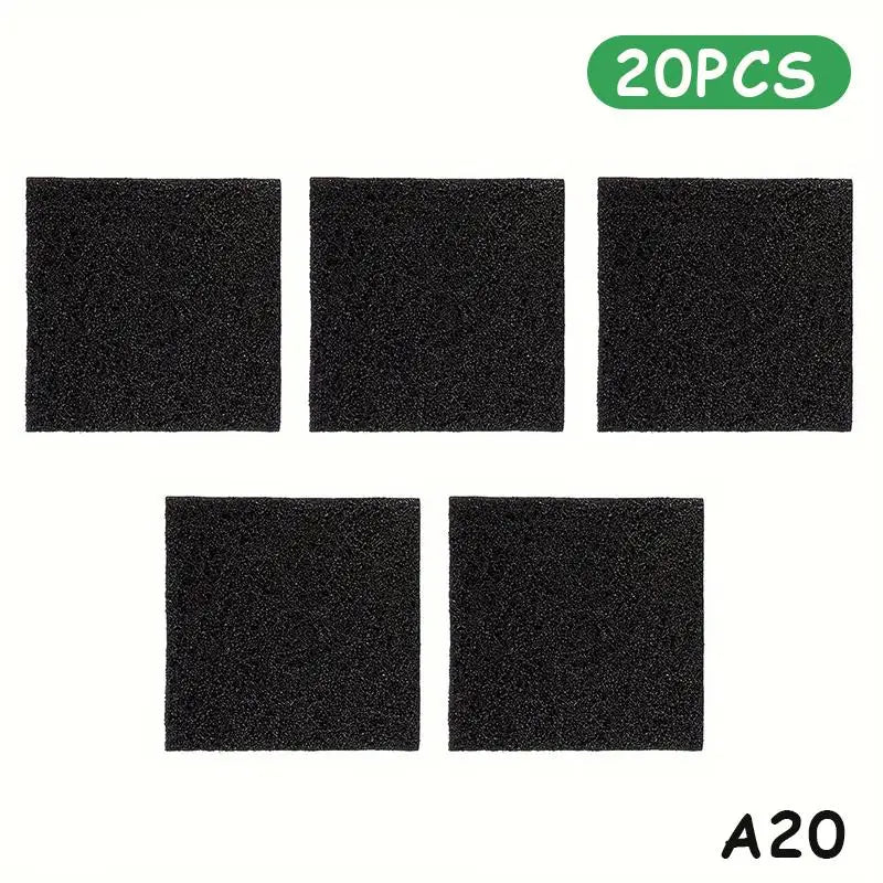 Activated Charcoal Odor Filter Sponge – 5/10/20 Pcs