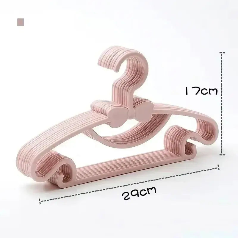 5-Pack Kids Baby Clothes Hangers – Children's Wardrobe Organizer