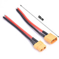 XT60 Male & Female Connector Pair – 14 AWG Silicone Wire for RC LiPo
