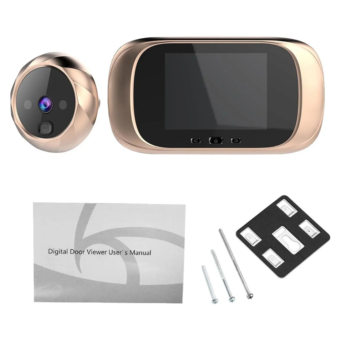 2 8-inch Night Vision Photo Shooting Digital Door Monitoring Viewer