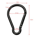Gourd Shape Aluminum Alloy Non-Locking Carabiner Hook