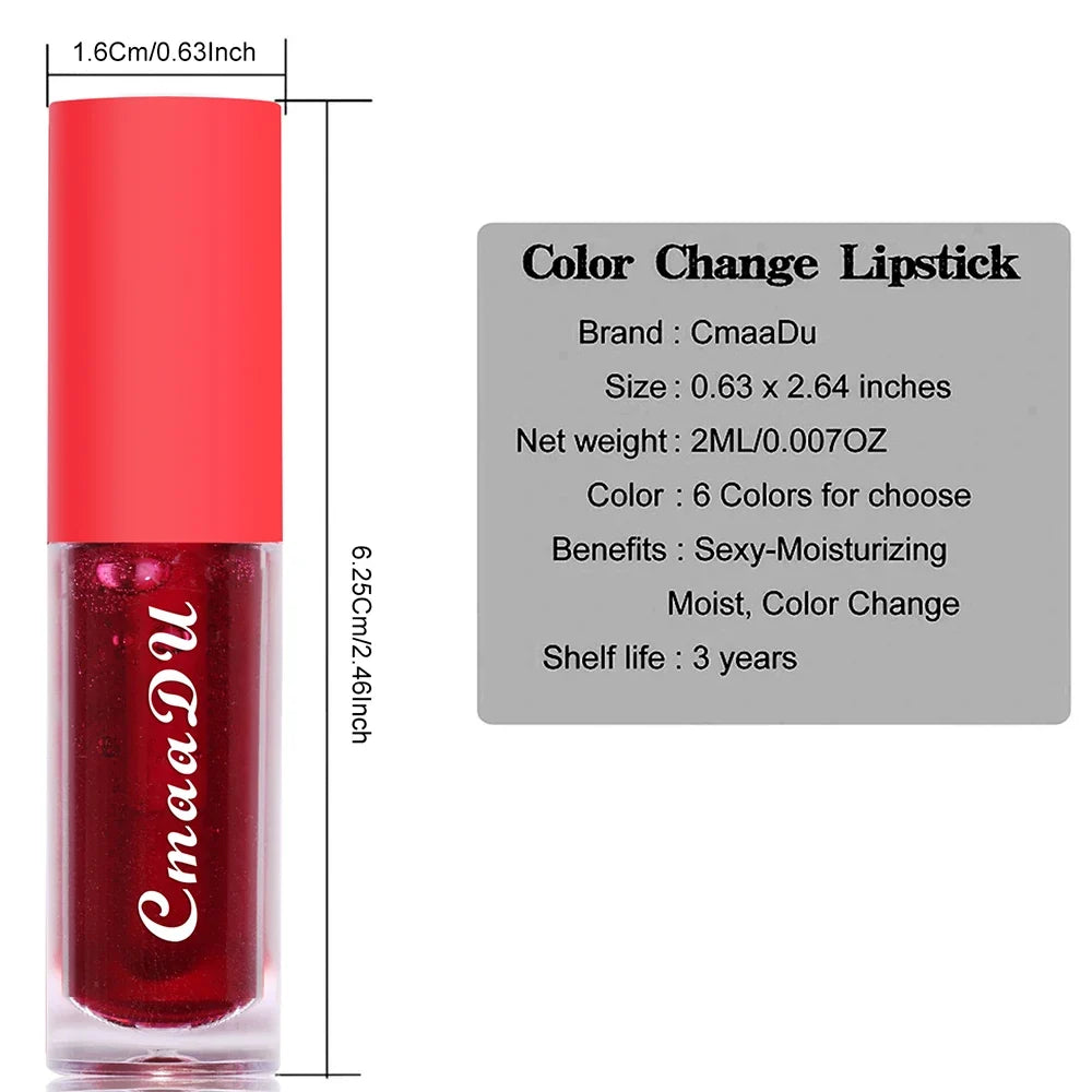 CmaaDu Cherry Lip Gloss – Hydrating, Waterproof, Long-Lasting