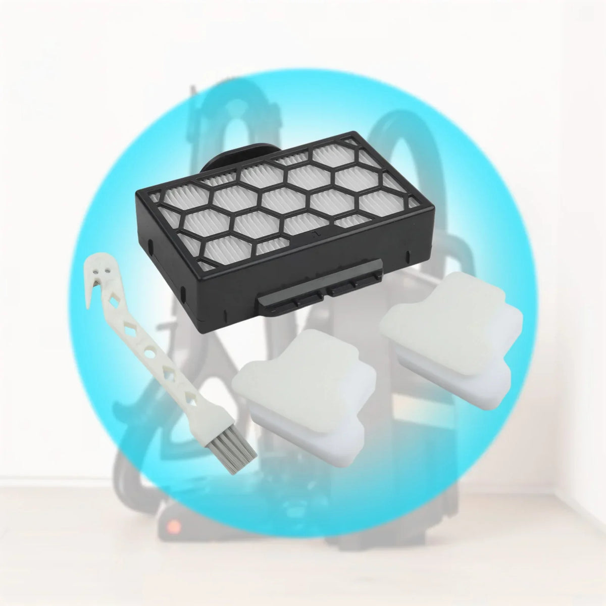 Shark Vacuum Filter Replacement Kit – CV100 CZ250 CZ500 UKT