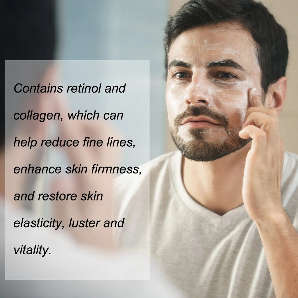 Men's Anti-Wrinkle Firming Face Cream – Retinol & Collagen