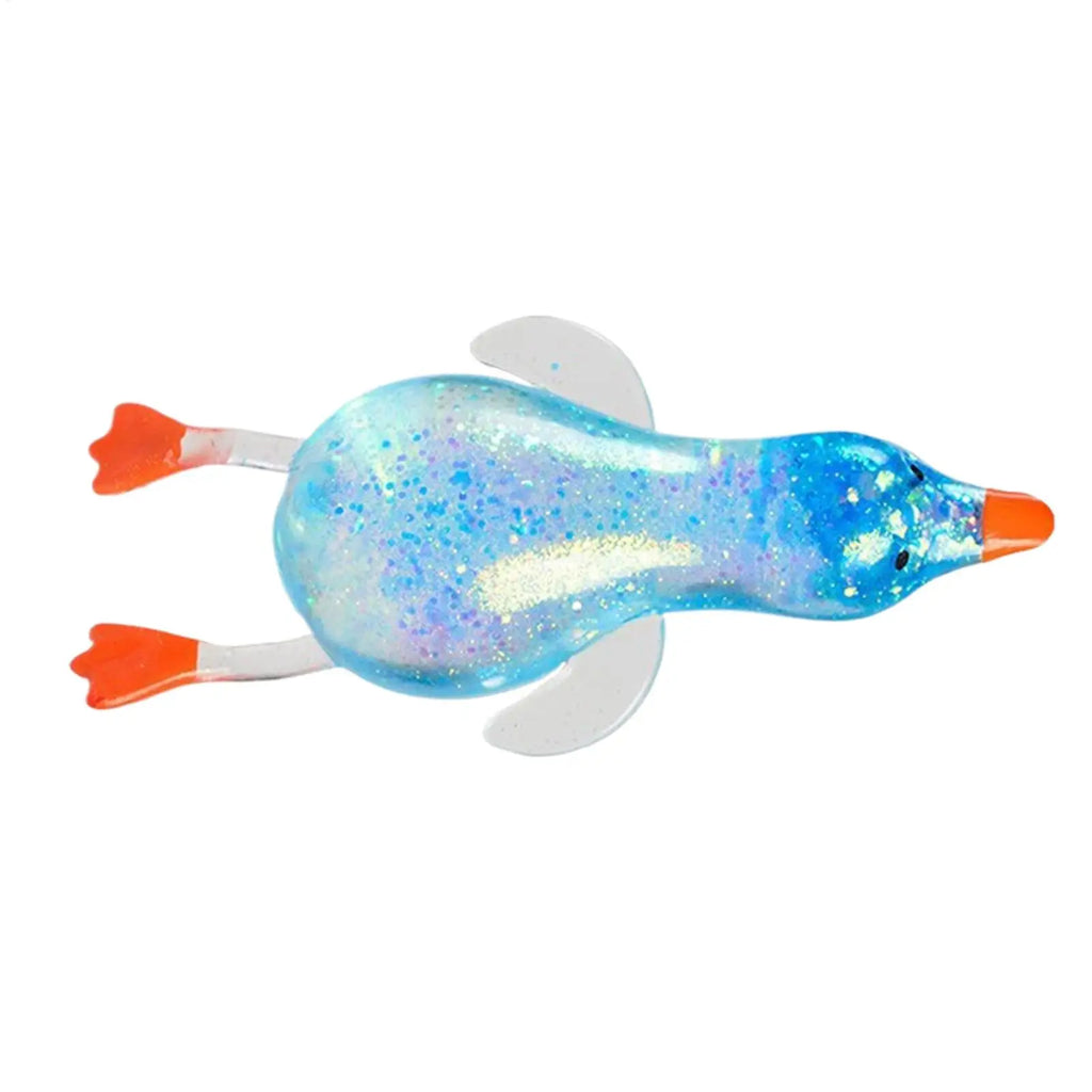 Duck Squeeze Toy – Glitter Slow Rising Sensory Fidget for Kids