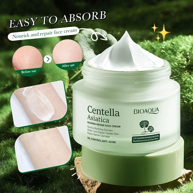 BIOAQUA Centella Asiatica Face & Eye Cream Set – Anti-Aging