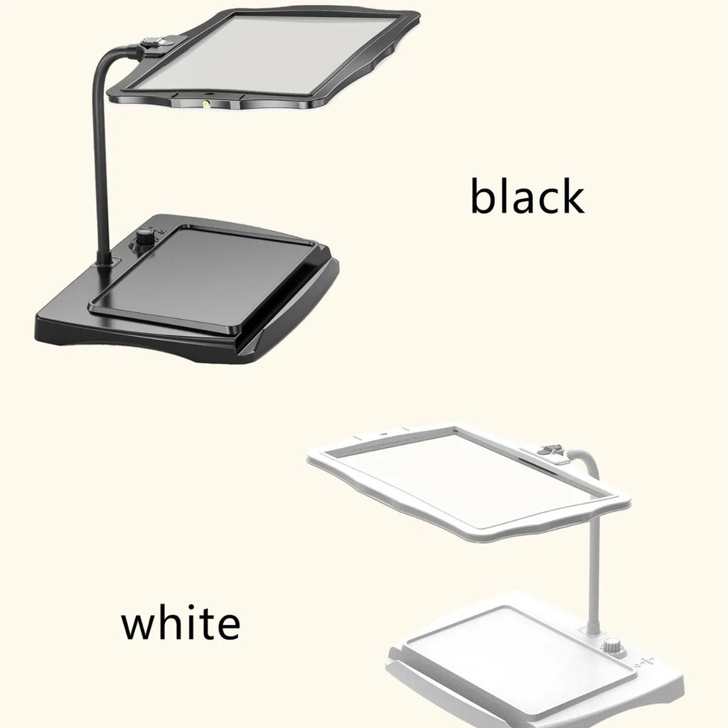 Rechargeable Magnifying Glass – Large Lens & Detachable Light