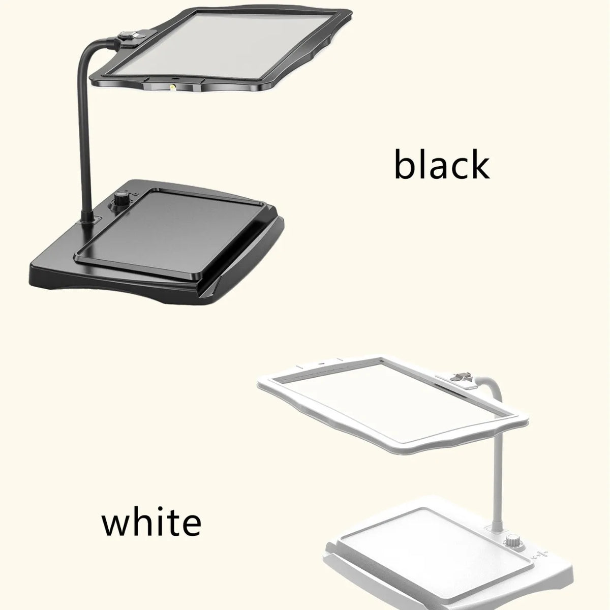Rechargeable Magnifying Glass – Large Lens & Detachable Light