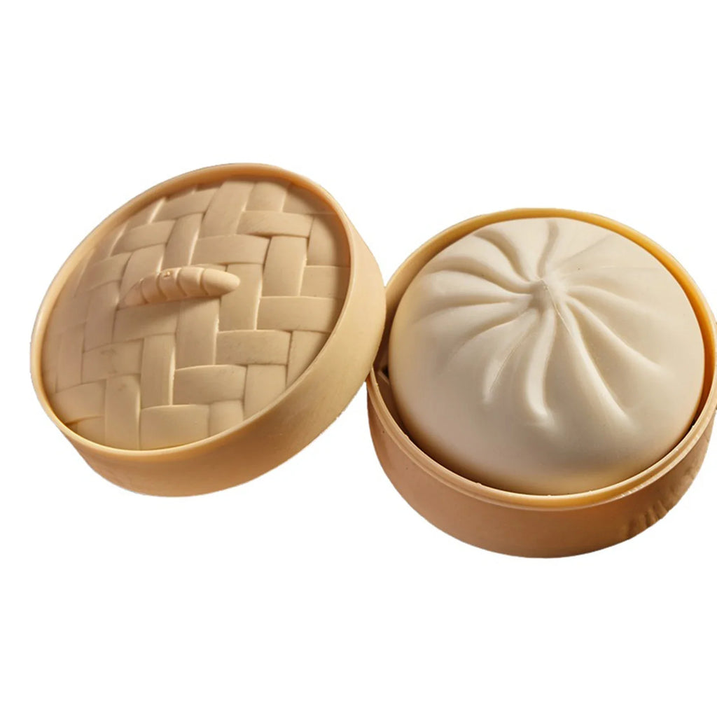 Steamed Bao Bun Squishy Slow-Rise Squeeze Fidget Toy | TPR