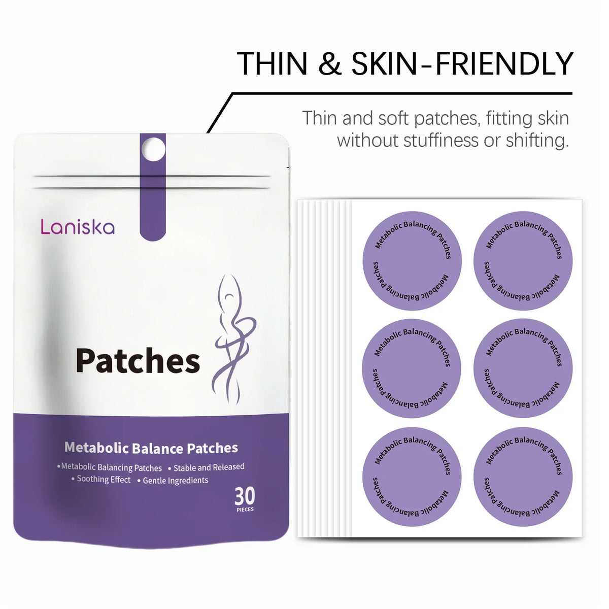 Laniska Body Care Patches – Gentle Skin-Friendly Wellness