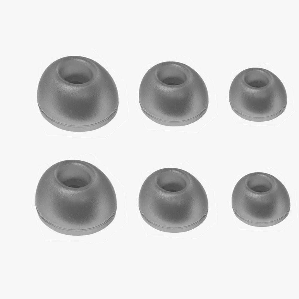 Silicone Ear Tips 3 Pairs for JBL LIVE PRO2 & Free2 Earbud Caps