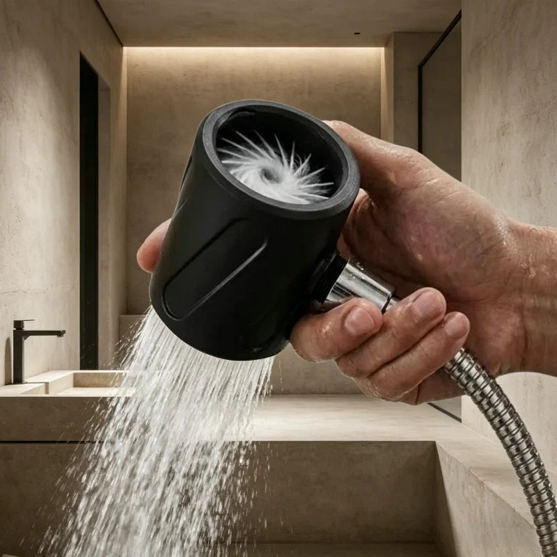 3D Printed Handheld Shower Head | High Pressure Vortex Nozzle