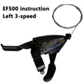 Mountain Bike Finger Shifter 21/24/27 Speed – Aluminum Alloy