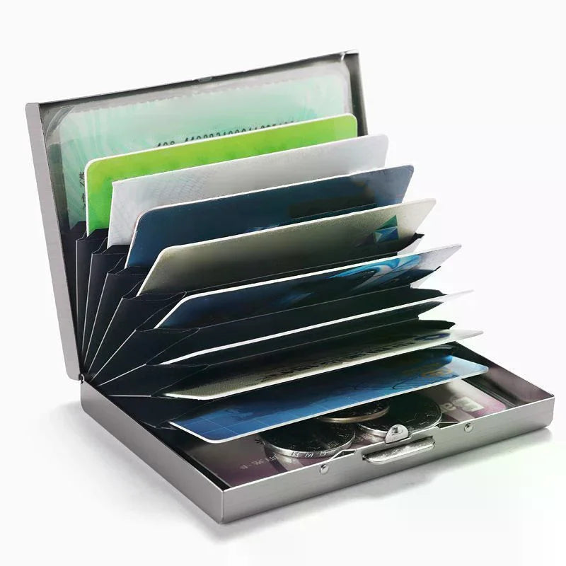 RFID Blocking Slim Metal Card Holder Wallet | Unisex