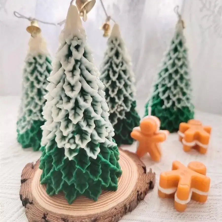 Christmas Tree Candles Scented High-quality Appearance Gifts Fresh
