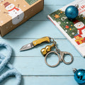 Mini Folding Pocket Knife – Keychain Camping Utility Tool