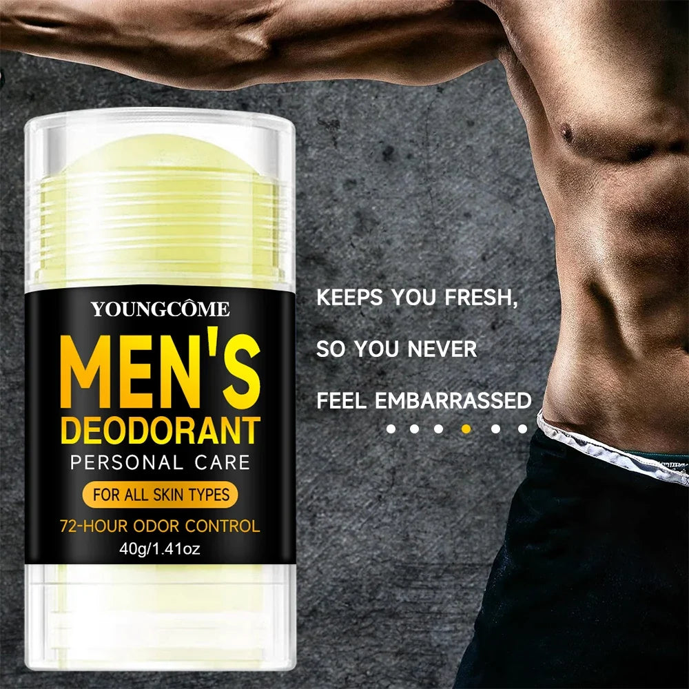 Men's Sandalwood Deodorant Stick – All-Day Freshness | 40g