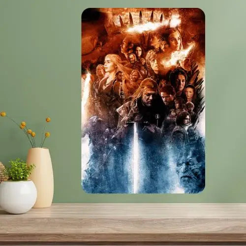 Classic TV Show Metal Poster Sign – Retro Aluminum Wall Art