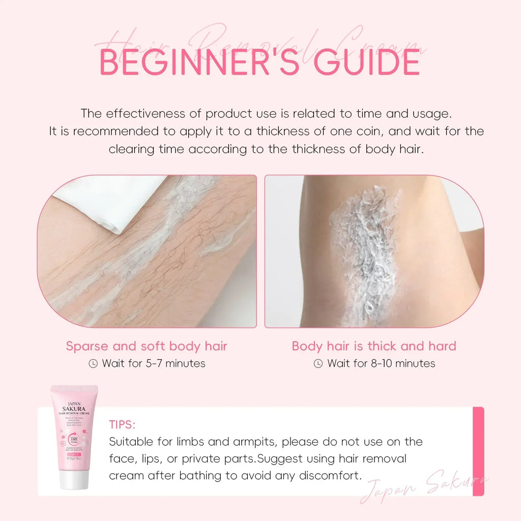 LAIKOU Hair Removal Cream Intimate Areas Epilator Painless Health
