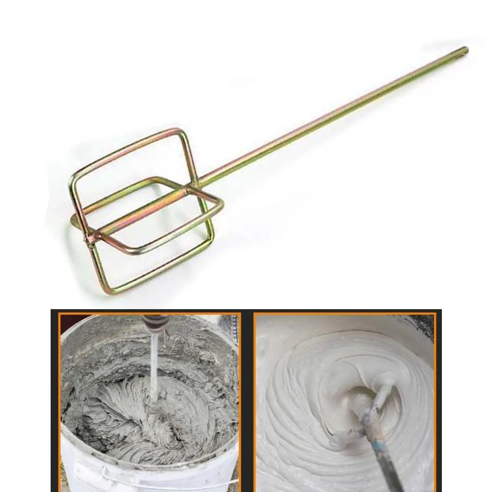 Electric Drill Mixing Rod – Cement, Plaster & Paint Stirrer