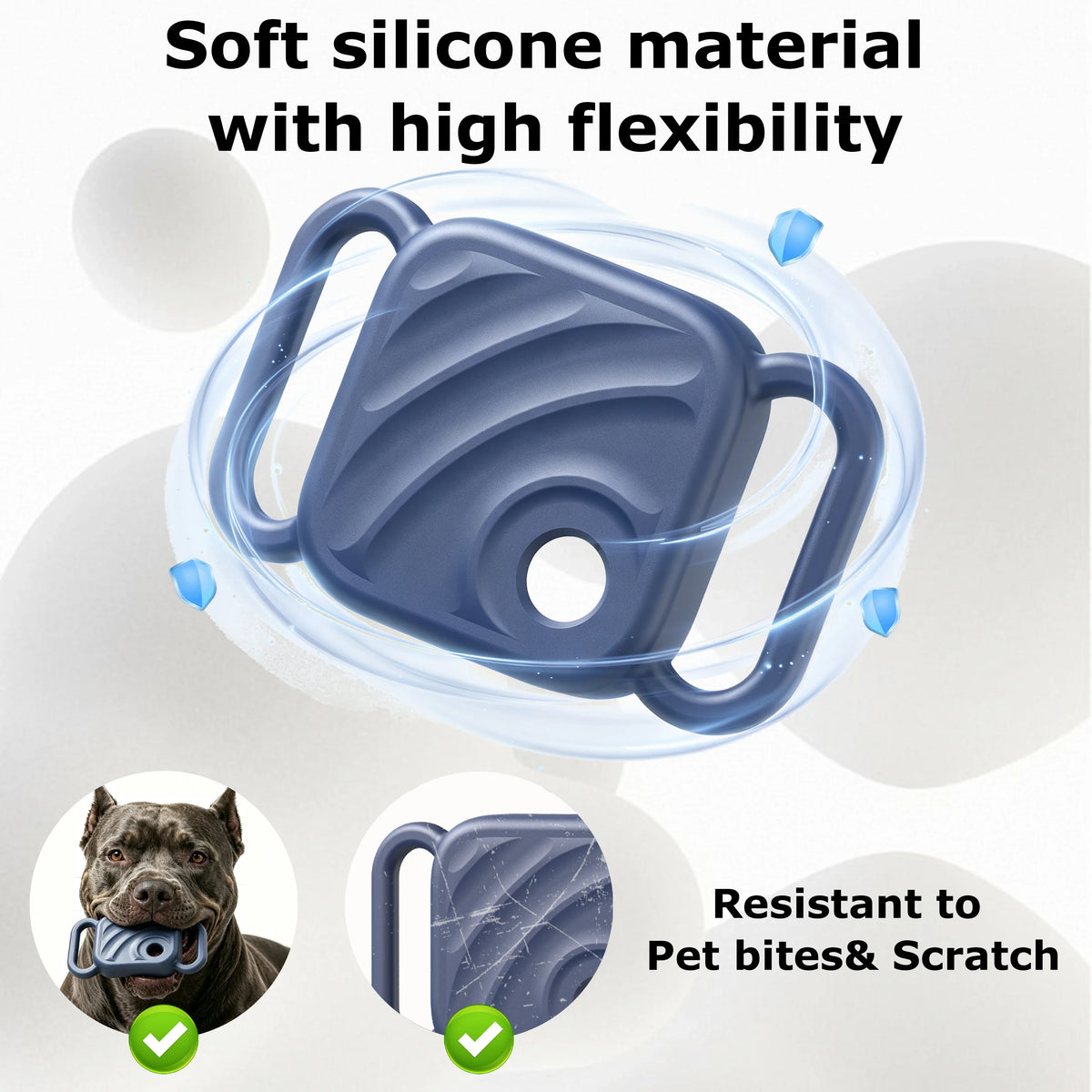 Silicone Tracker Case for UGREEN FineTrack | Pet Collar Cover