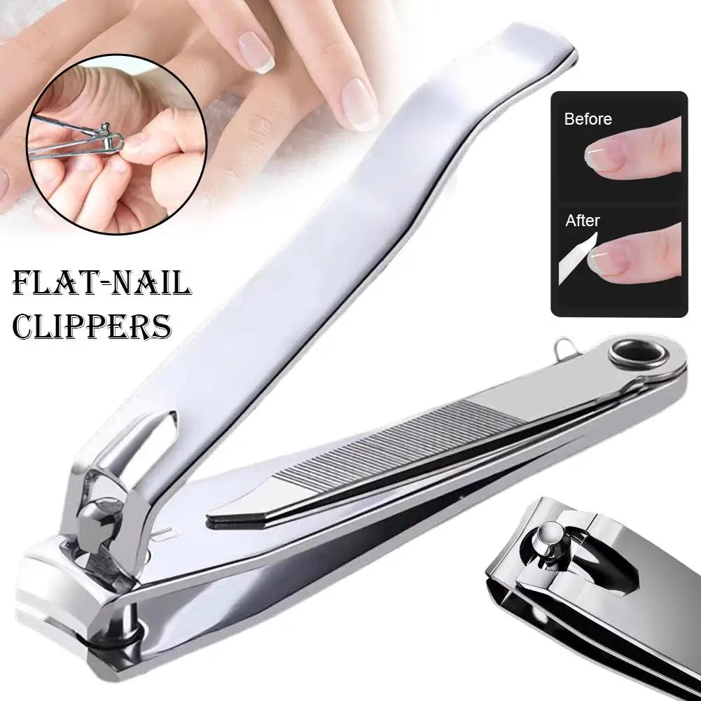 Premium Stainless Steel Nail Clipper – Sharp Curved Blade