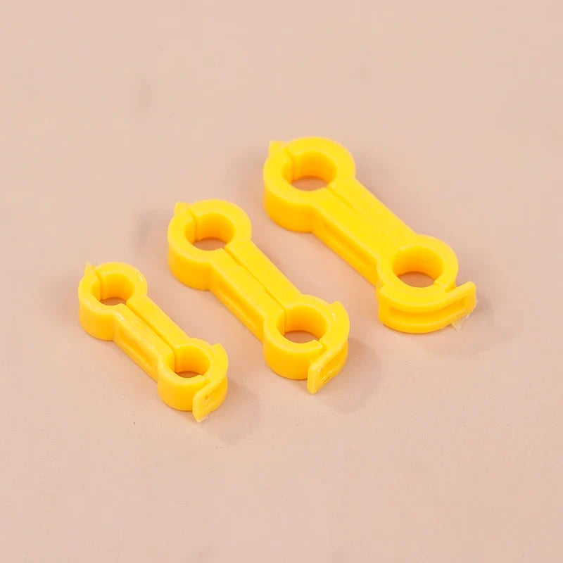 5-Pack Plastic Bird Leg Rings – 4/5/6mm for Parrots & Pigeons