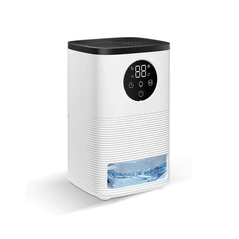 Portable Smart Dehumidifier 1.4L – Silent Timer & Auto Shut-Off