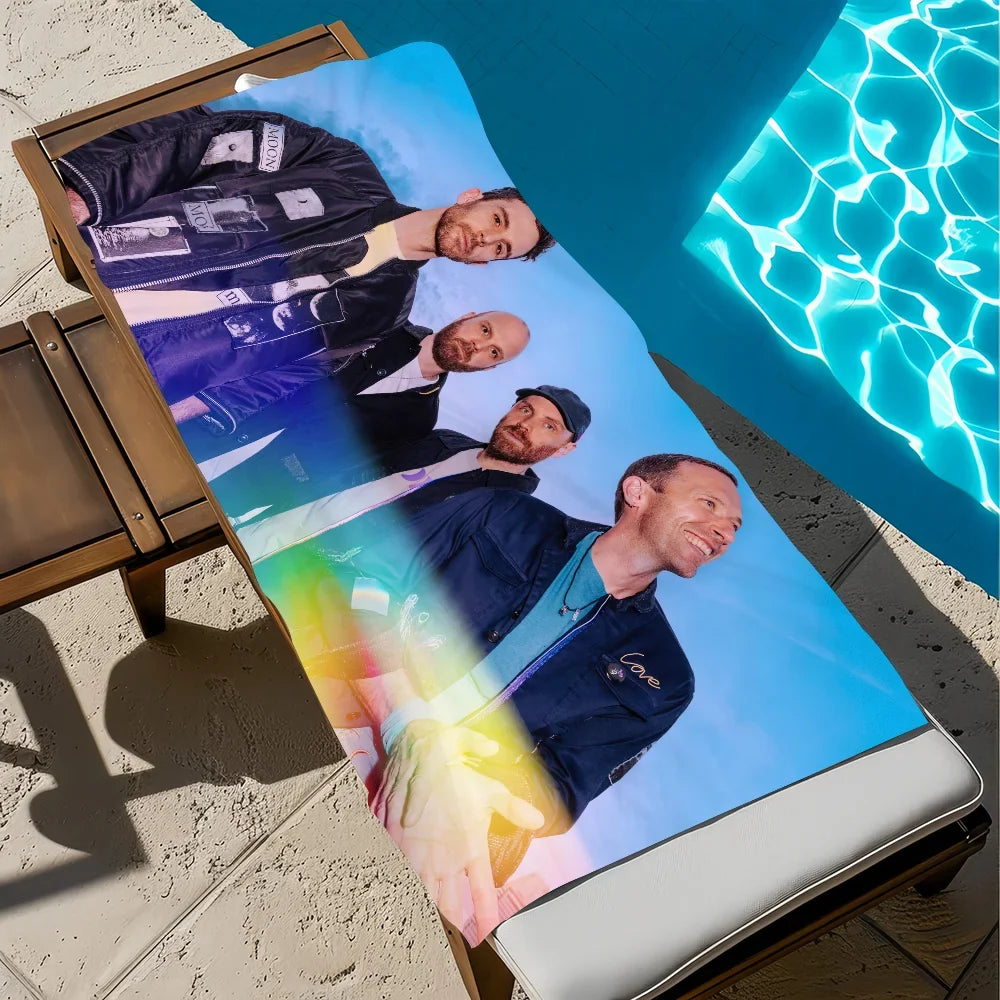 Coldplay Moon Music Quick-Dry Beach Towel | Sports & Travel