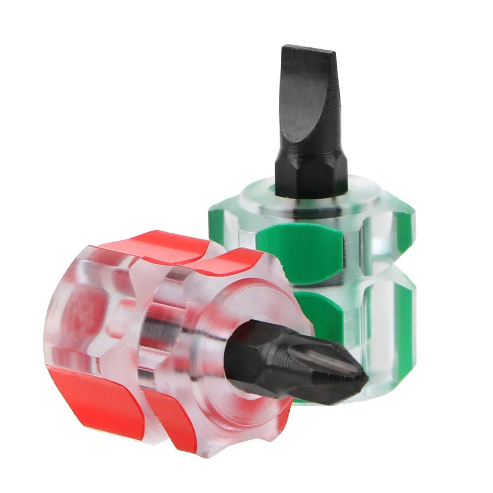 Mini Short Screwdriver Set – Phillips & Slotted | Car Fender Tool