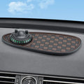 Car Dashboard Anti-Slip Mat Phone Holder & Parking Number Pad