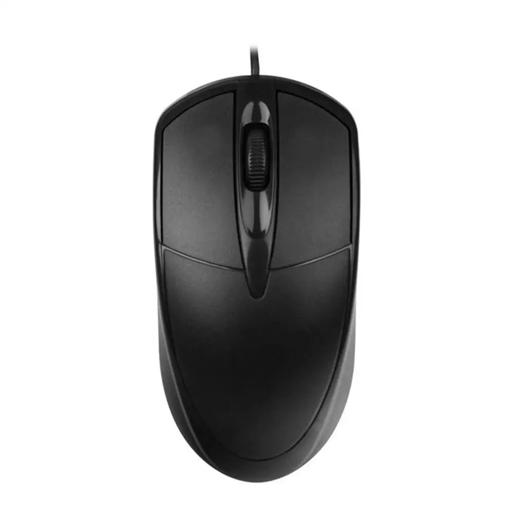 USB Wired Optical Mouse 1200 DPI | Silent Clicks | 1.2m Cable