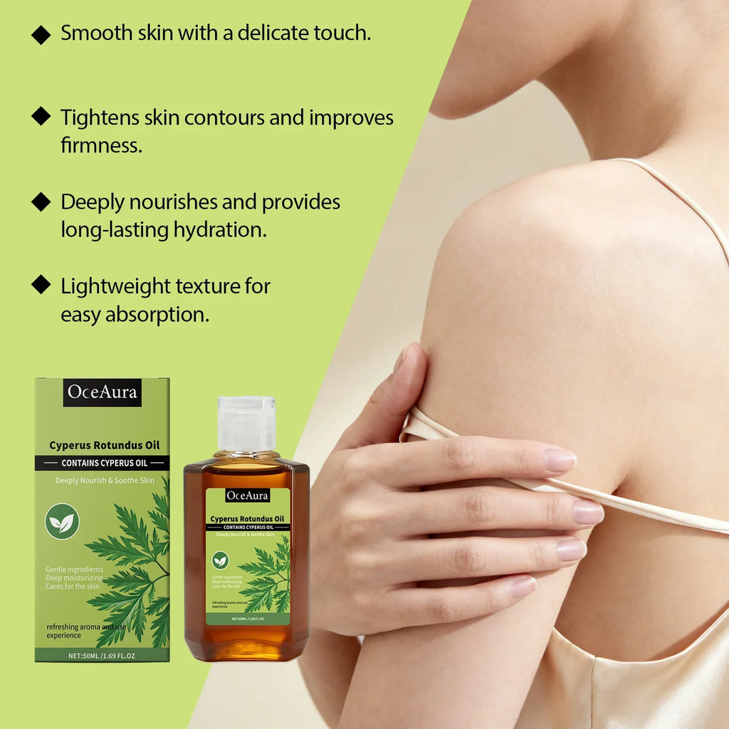 OceAura Body Massage Oil | Moisturizing, Firming & Brightening