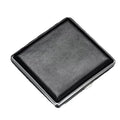 20-Stick Double Layer Metal Cigarette Case – Black