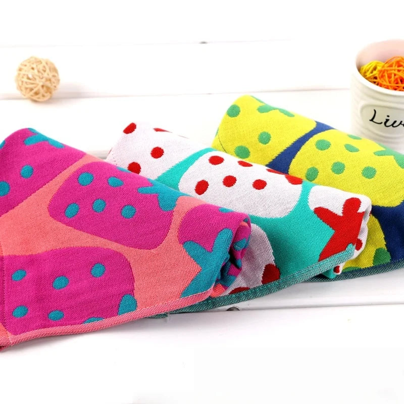 Soft Cotton Face & Hand Towels – High Absorbency 3-Pack
