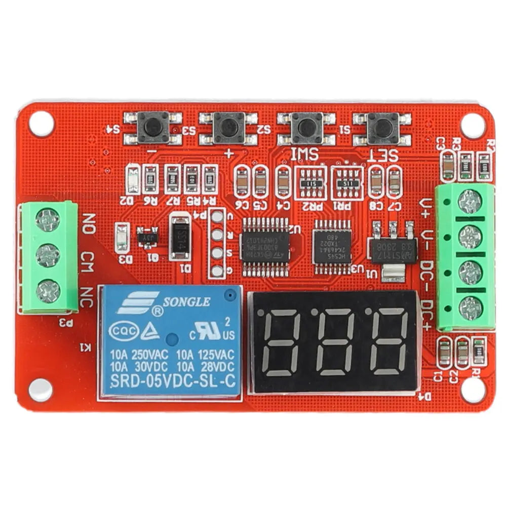 DVB01 Digital Voltage Comparator Module DC 5V 12V 24V Display